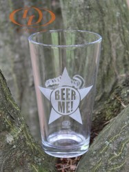 Pint Beer Glass front